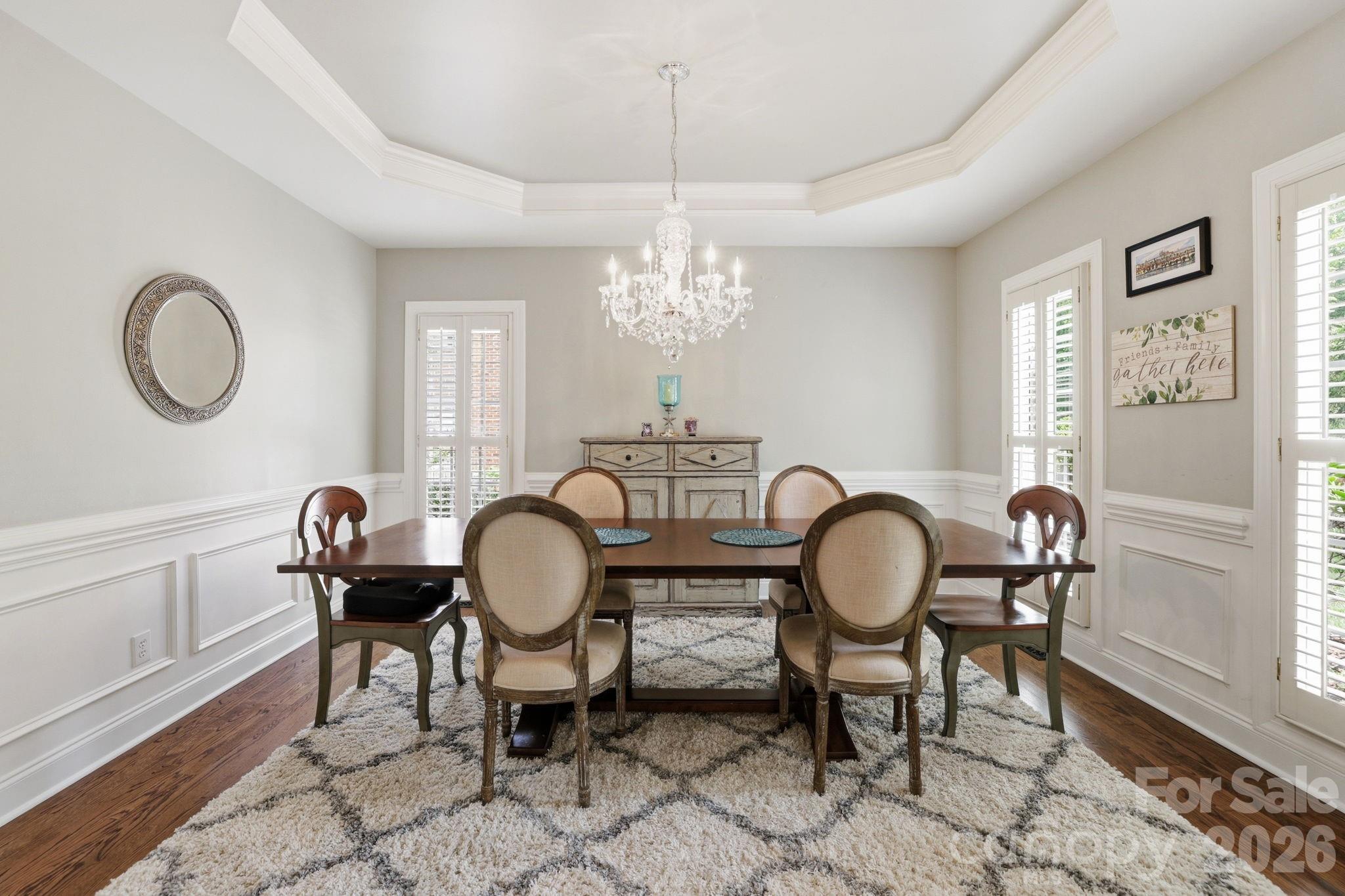 239 Sardis Pointe Road Matthews, NC 28105 - Photo 7 of 47 a dining room with furniture and window