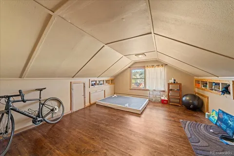 a very nice looking room with a large window