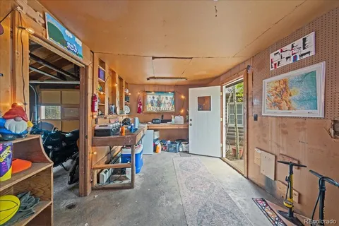 a view of a storage & utility room