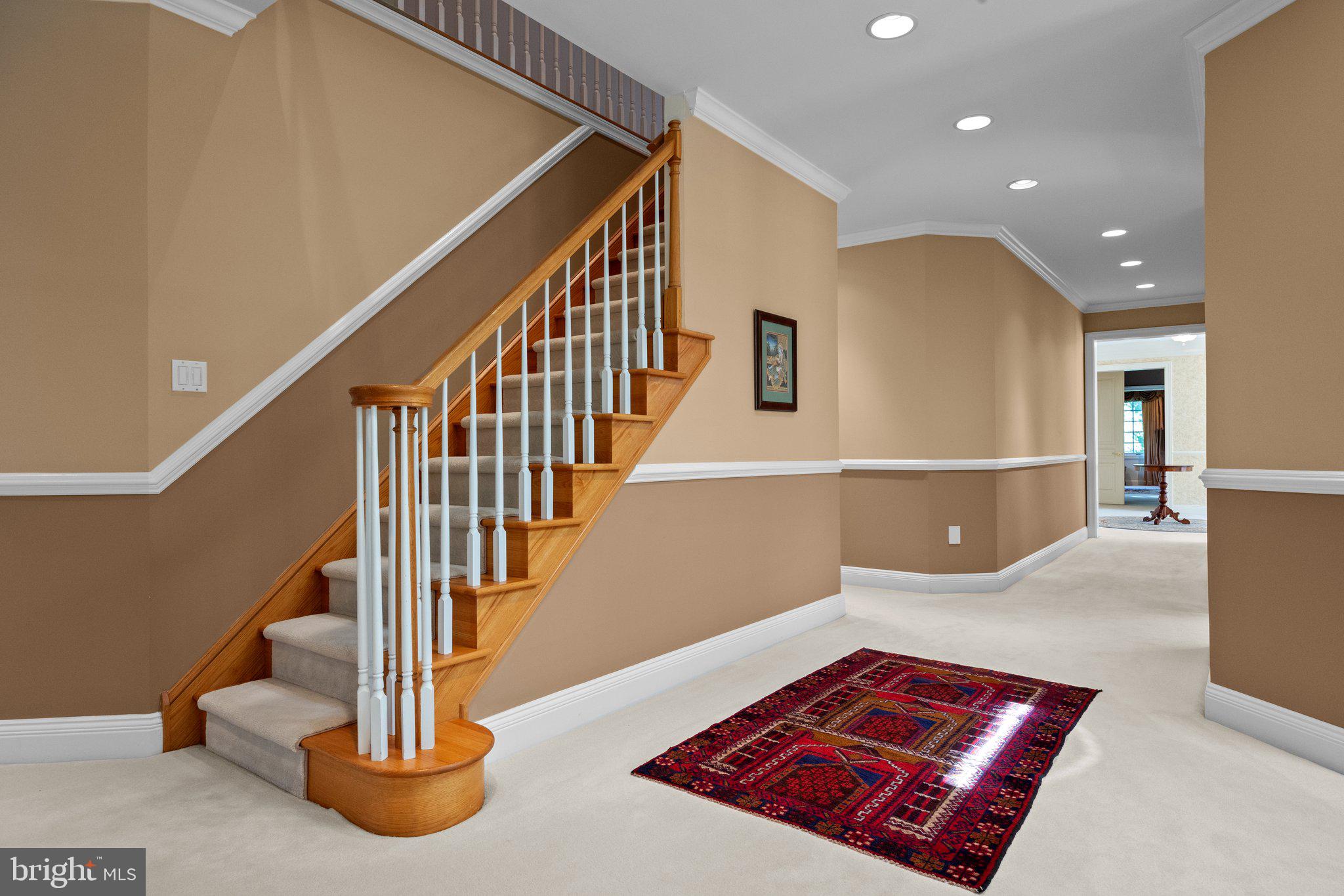 1049 McKean Road Ambler, PA 19002 - Photo 60 of 86 Solid Oak Staircase to Finished 3rd Level Loft