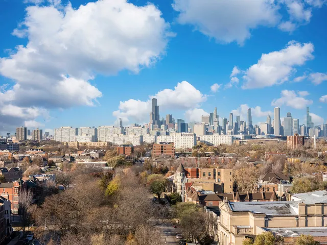 a view of a city with lot of buildings