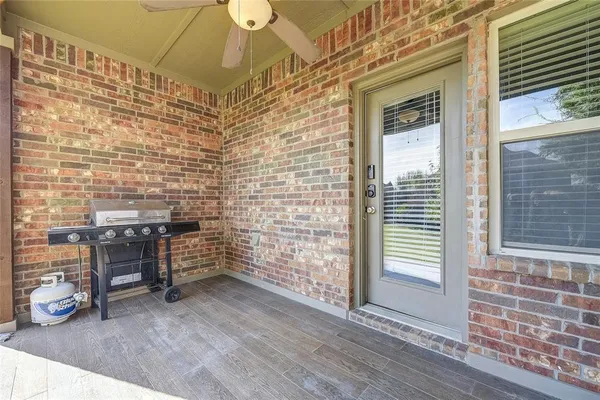 a view of outdoor seating space