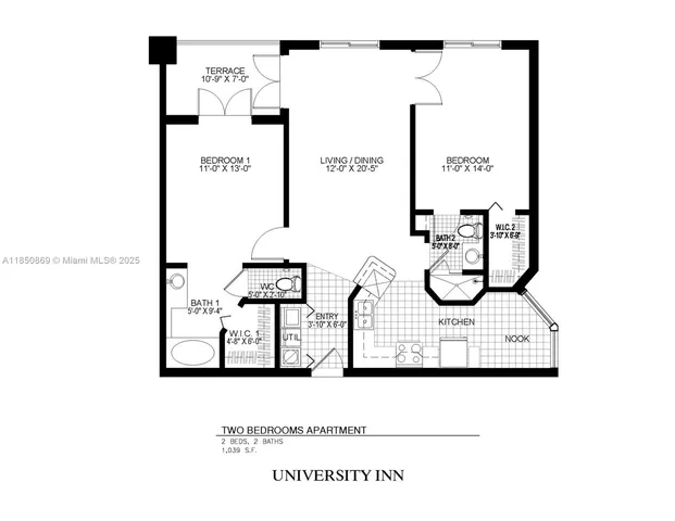 $2,950 | 1280 South Alhambra Circle, Unit 2413, Coral Gables, FL 33146