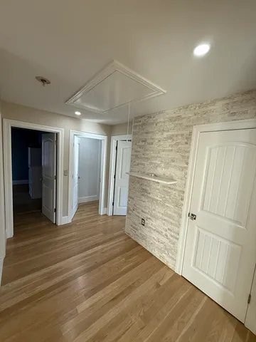 wooden floor in an empty room