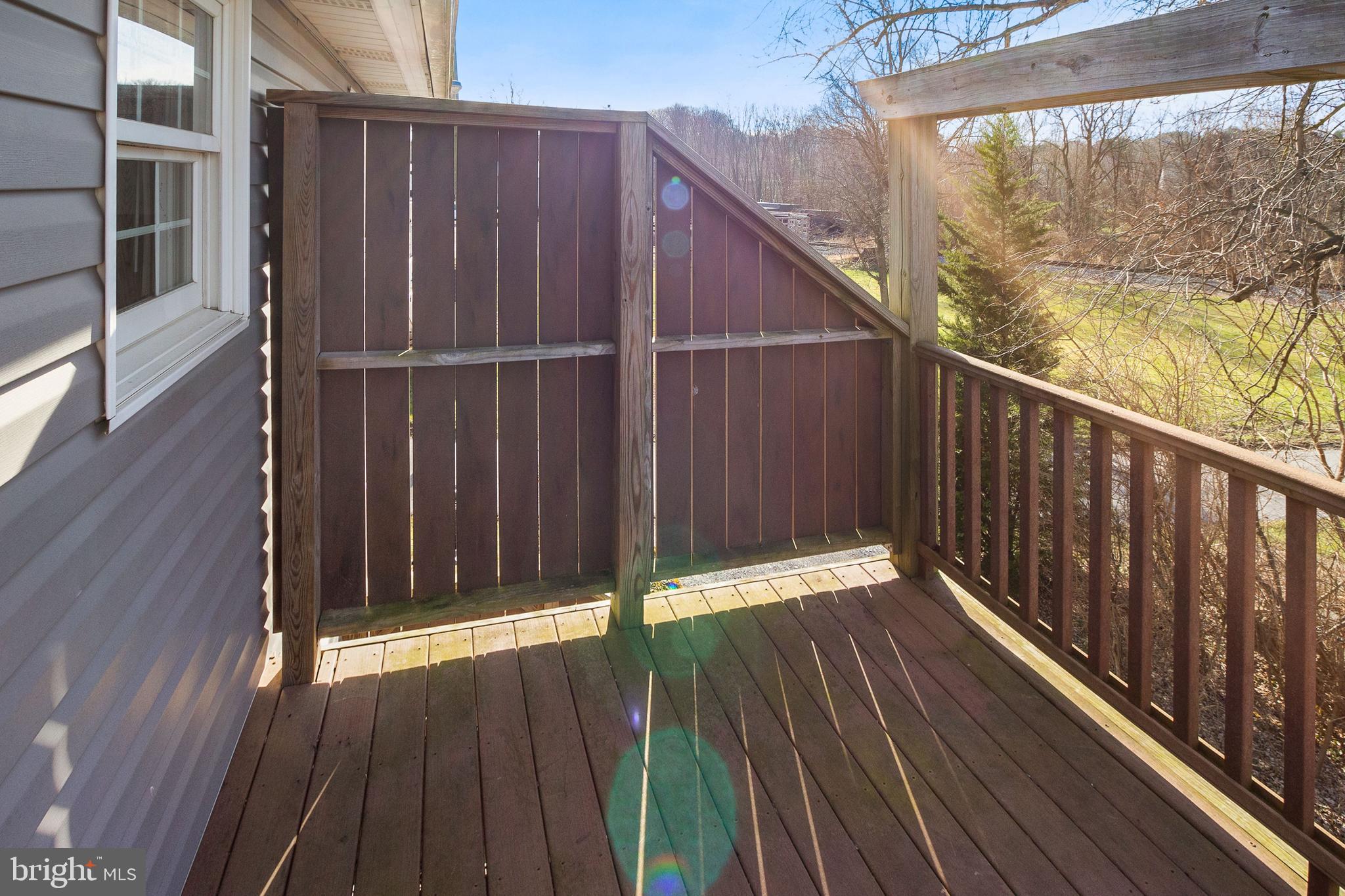 112 Main Street, Unit A New Windsor, MD 21776 - Photo 21 of 39 a view of wooden balcony