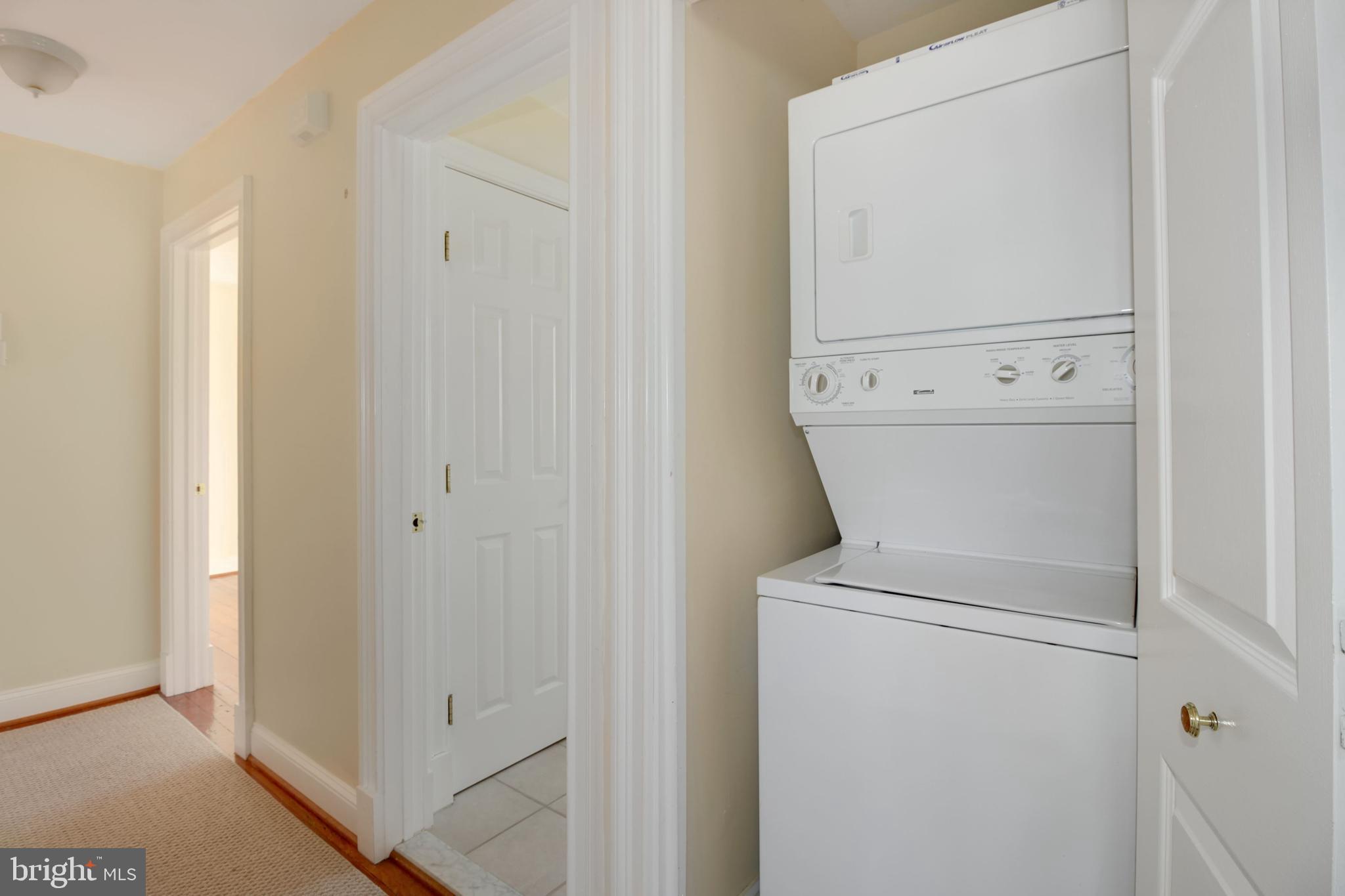 112 Main Street, Unit A New Windsor, MD 21776 - Photo 22 of 39 a utility room with dryer and washer