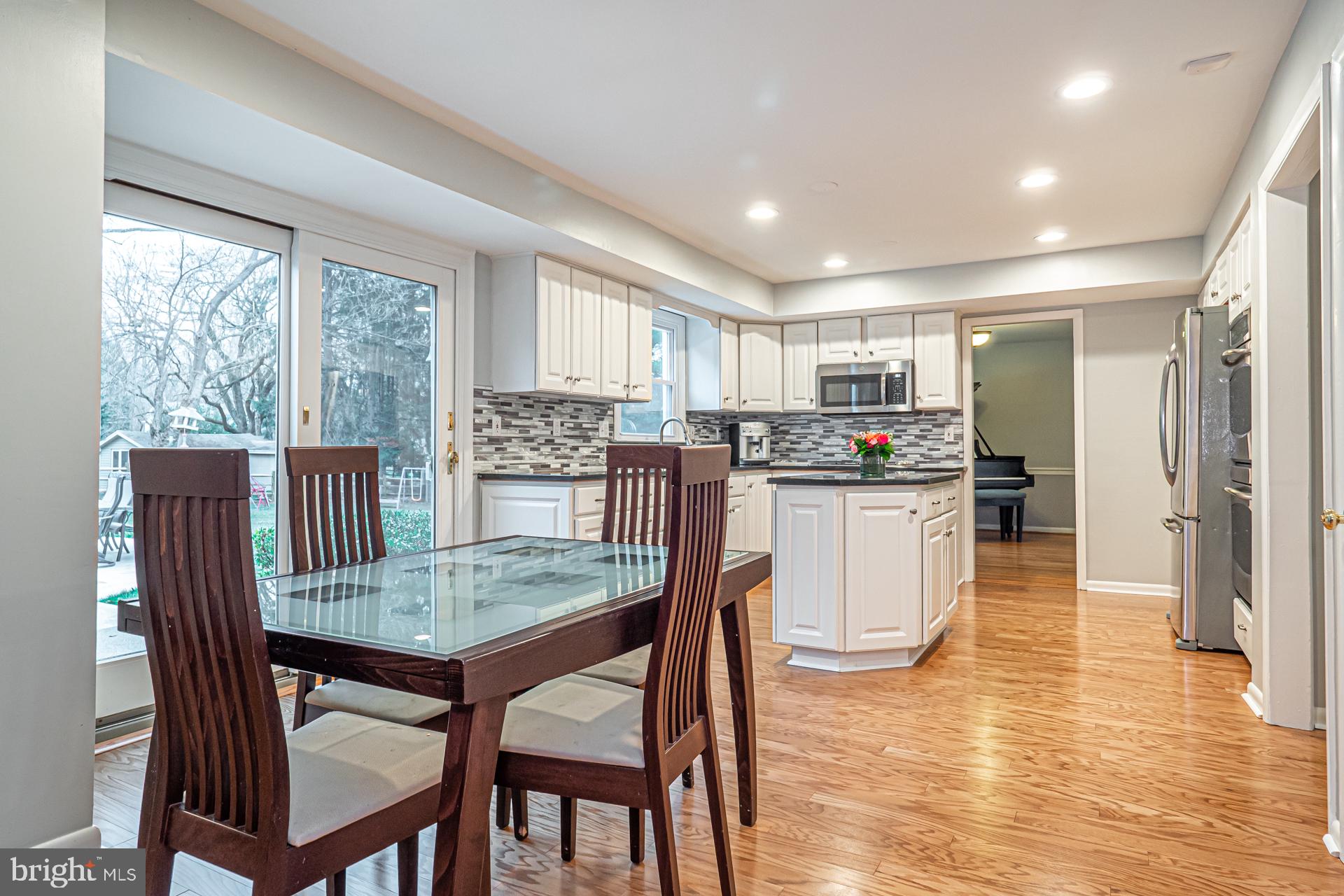 272 Winthrop Road Berwyn, PA 19312 - Photo 10 of 31 Eat in Kitchen with with Slider to Backyard