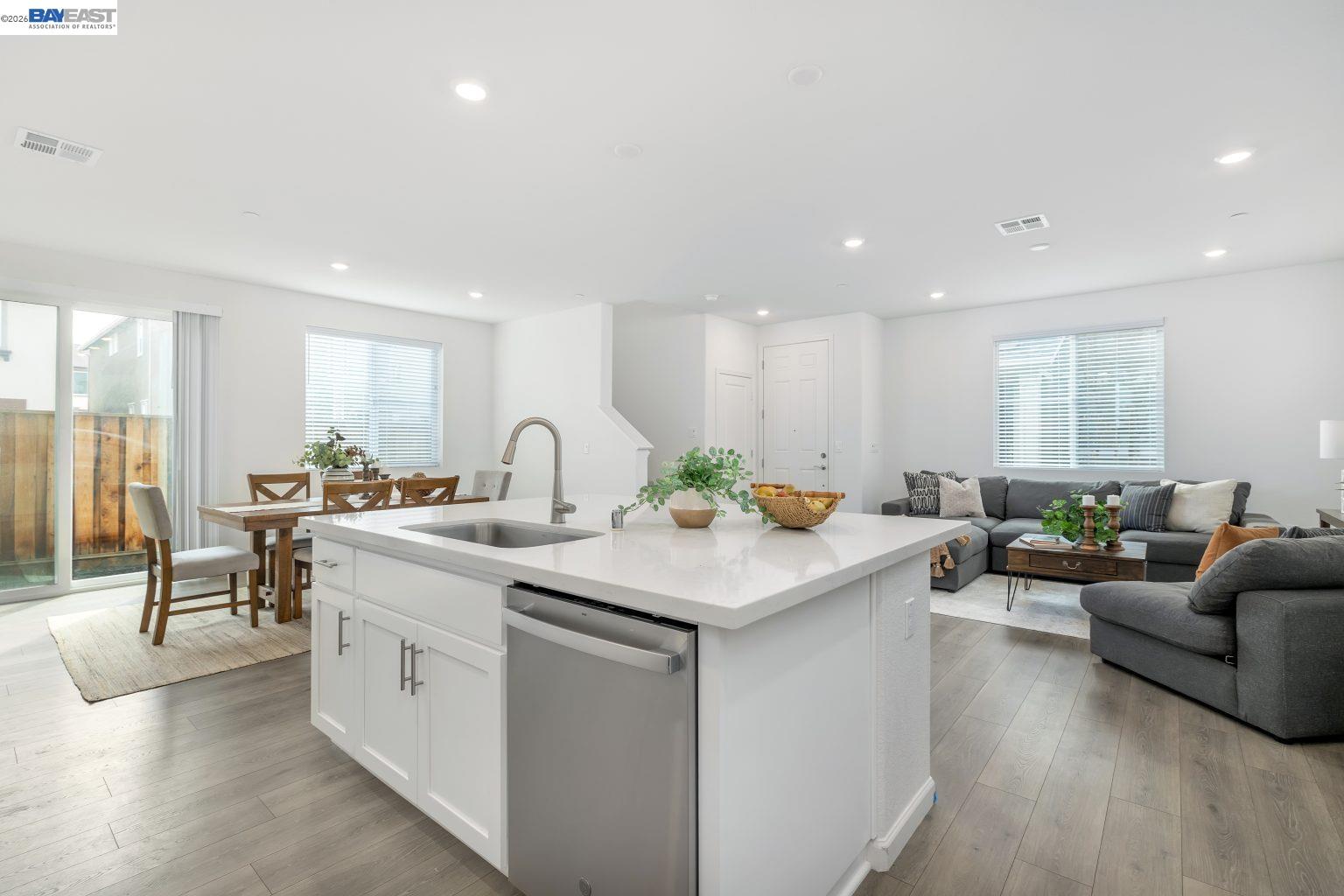 30 Cypress Way Pittsburg, CA 94565 - Photo 2 of 30 a view of a kitchen with kitchen island a sink stainless steel appliances and furniture