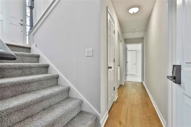 a view of a small space