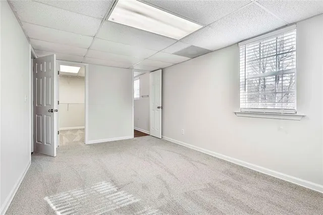 a view of outdoor space with trees