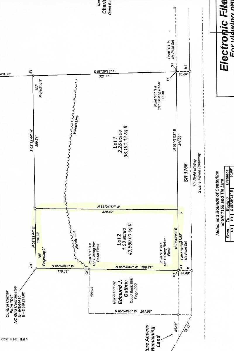0 State Road 1155 Road Chocowinity, NC 27817 - Photo 2 of 5 Survey