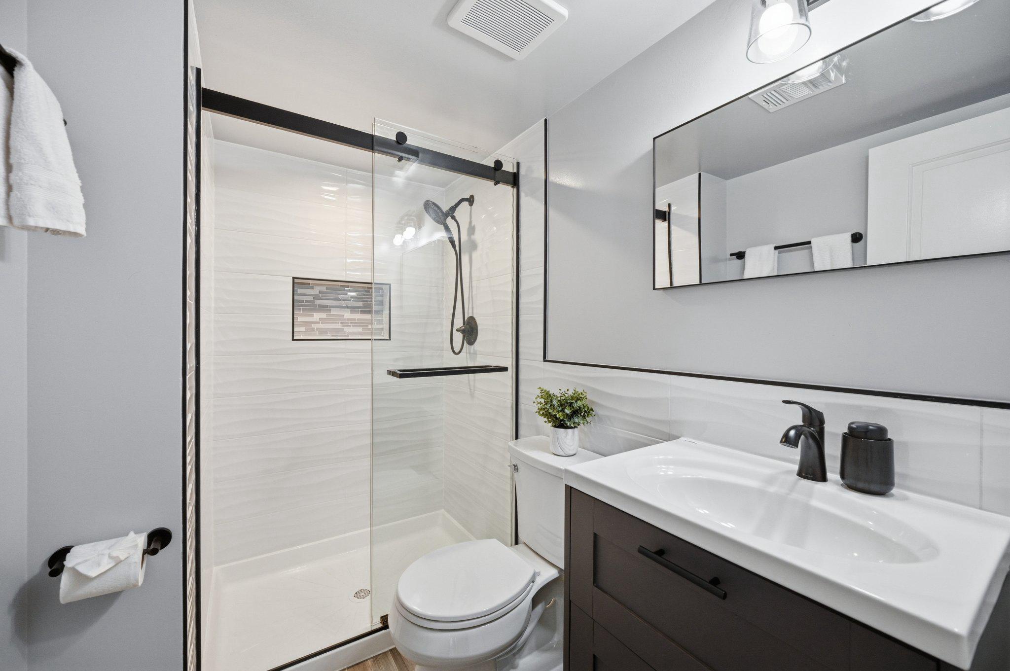 9523 Rockport Road Vienna, VA 22180 - Photo 29 of 53 The lower level bathroom has been fully renovated,