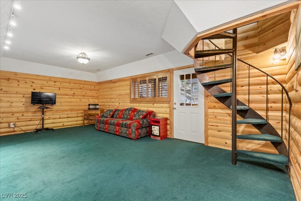 370 Alpine Way Mount Charleston, NV 89124 - Photo 36 of 79 Downstairs--den or additional living room.