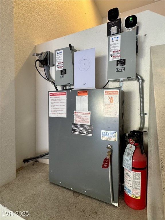 370 Alpine Way Mount Charleston, NV 89124 - Photo 47 of 79 EazyLift Elevator from the garage to the main level.