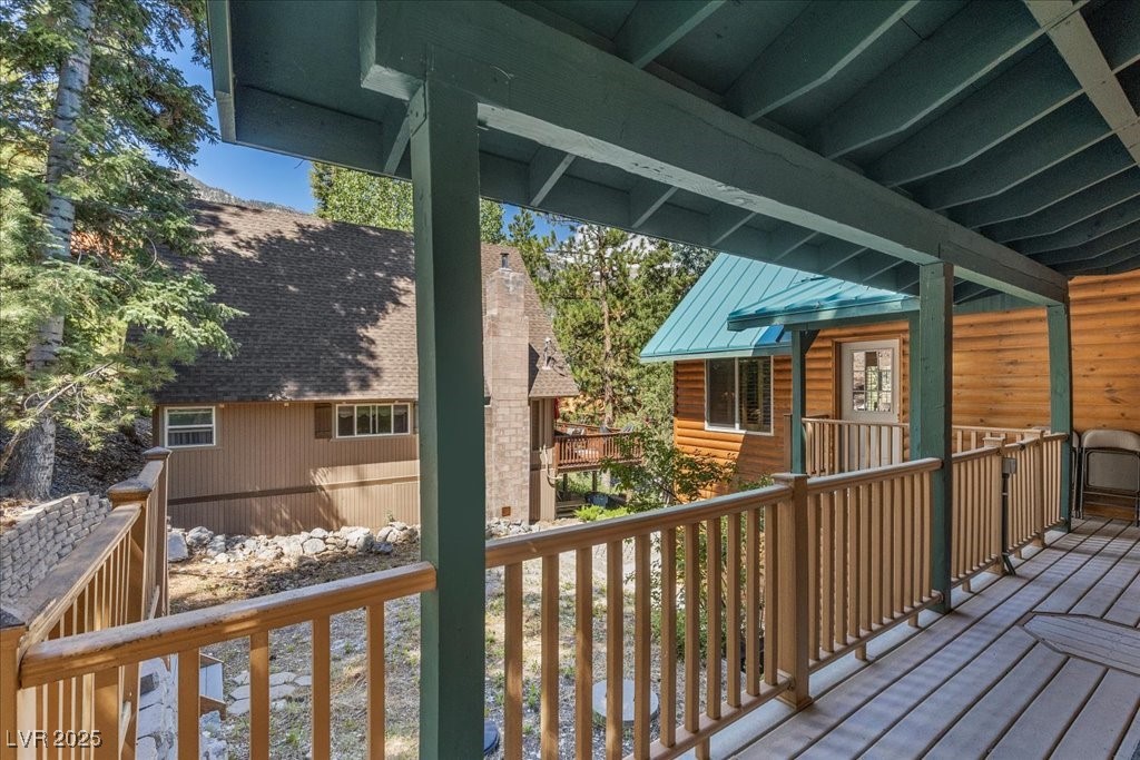 370 Alpine Way Mount Charleston, NV 89124 - Photo 51 of 79 Side deck.