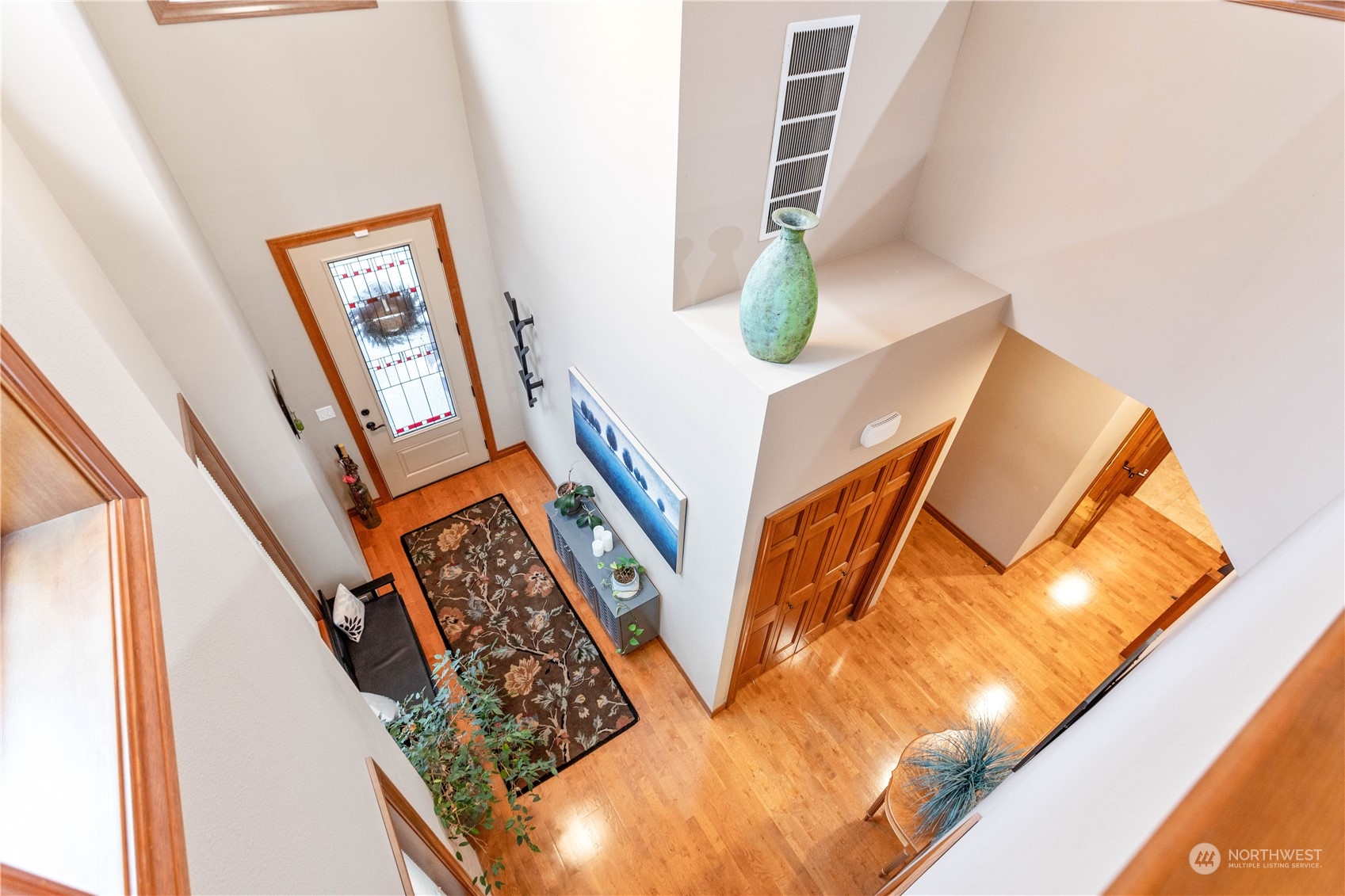 8864 Depot Road, Unit B Lynden, WA 98264 - Photo 6 of 39 a view of an entryway with staircase
