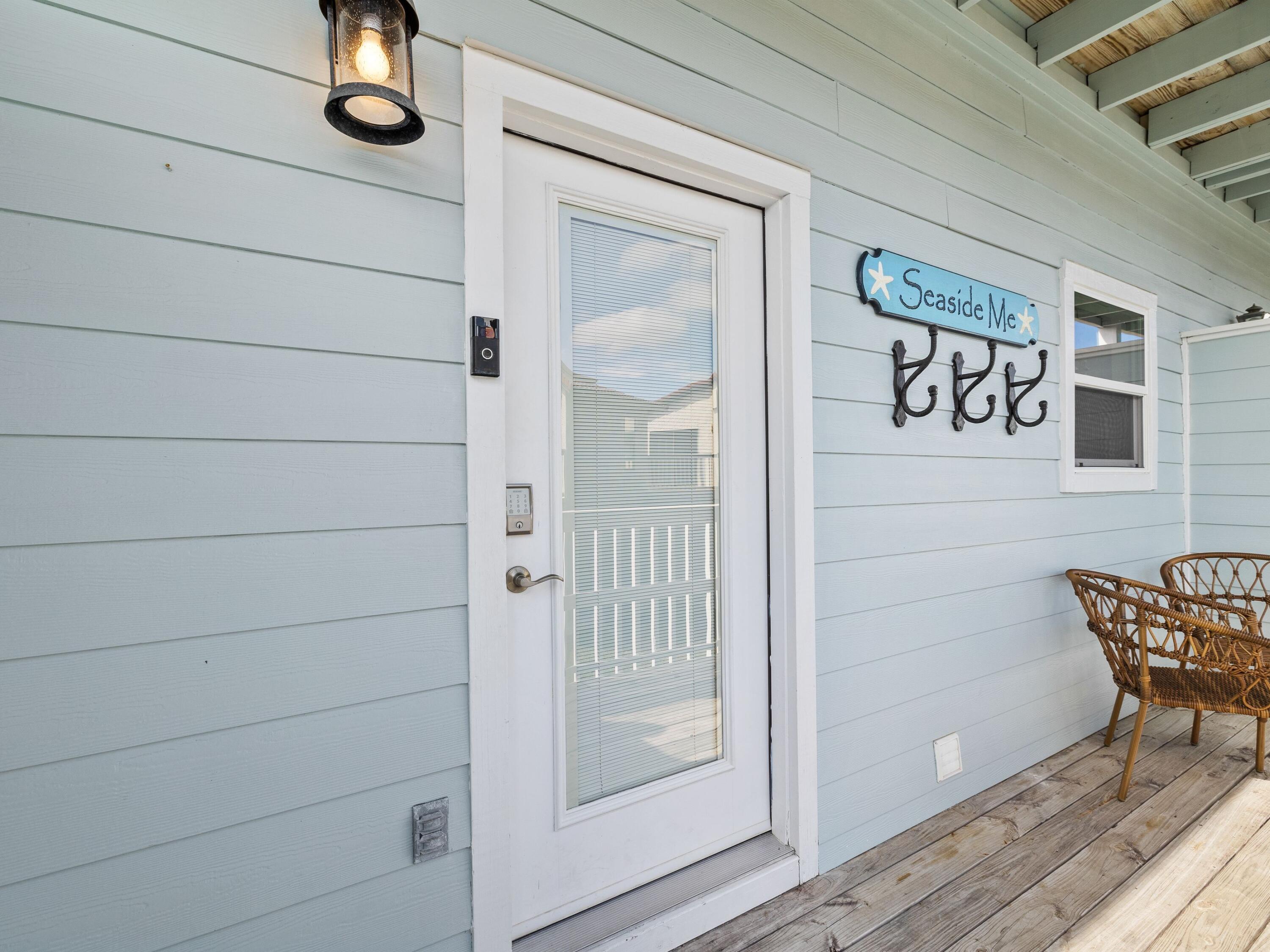 209 Blue Mountain Road, Unit 302 Santa Rosa Beach, FL 32459 - Photo 8 of 40 a view of wooden door