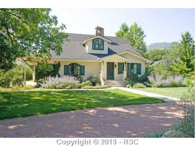 929 West Cheyenne Road Colorado Springs, CO 80906 - Photo 2 of 20 w/Mountain Views