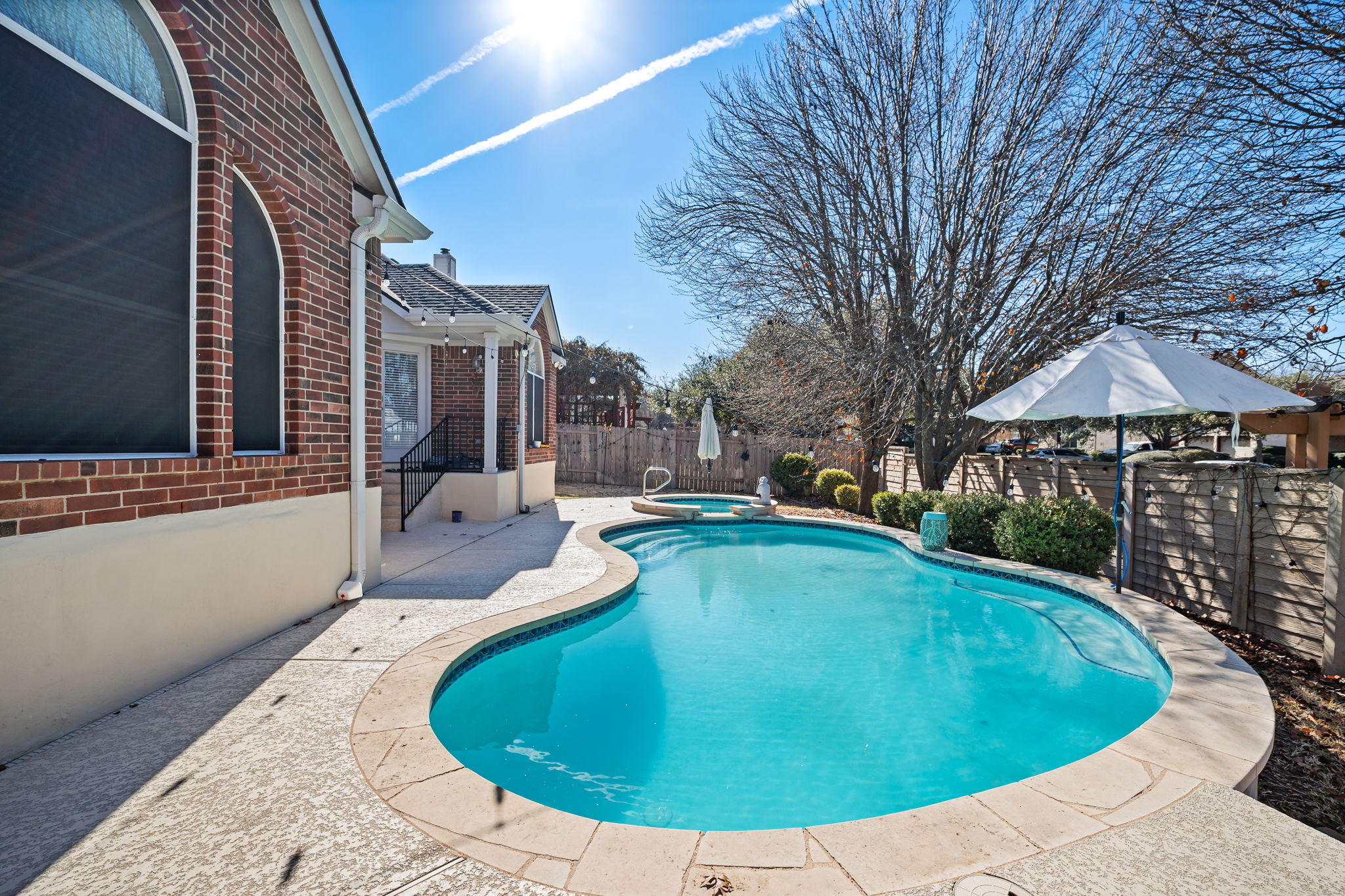 2112 Bandera Path Round Rock, TX 78665 - Photo 28 of 34 a view of a swimming pool with a patio