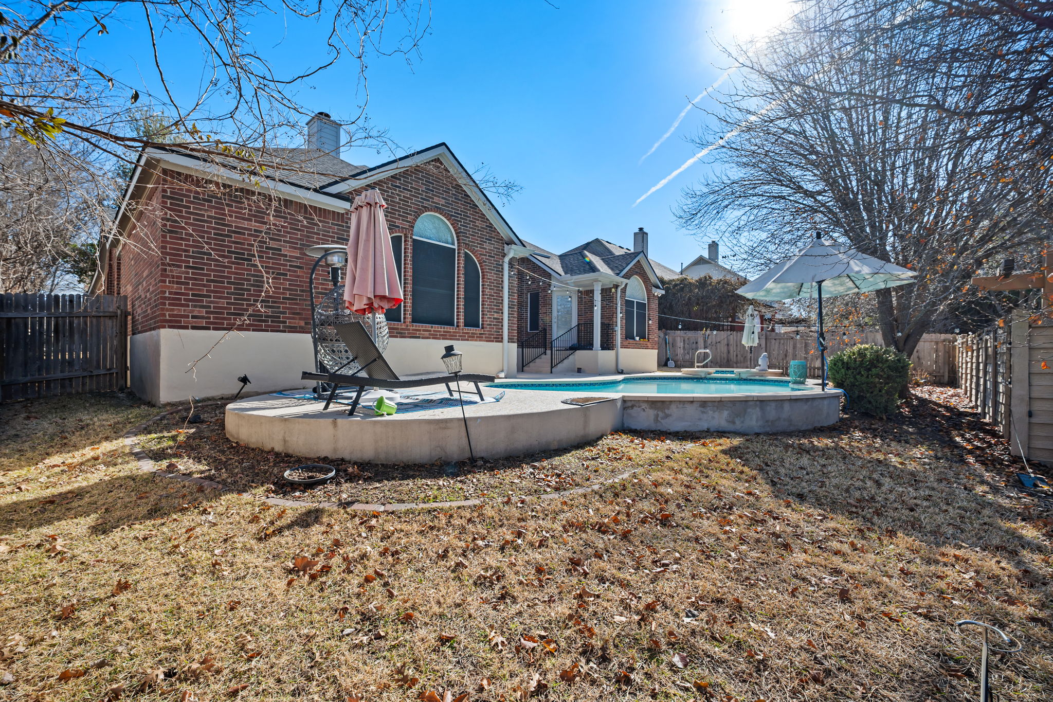 2112 Bandera Path Round Rock, TX 78665 - Photo 34 of 34 a front view of a house with fountain and a fountain