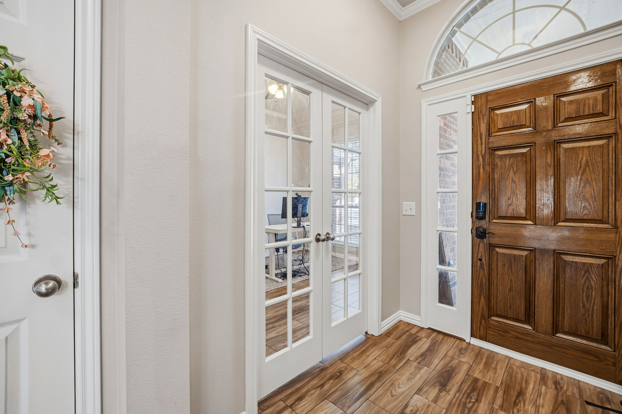 2112 Bandera Path Round Rock, TX 78665 - Photo 4 of 34 a view of wooden floor and a window in a room