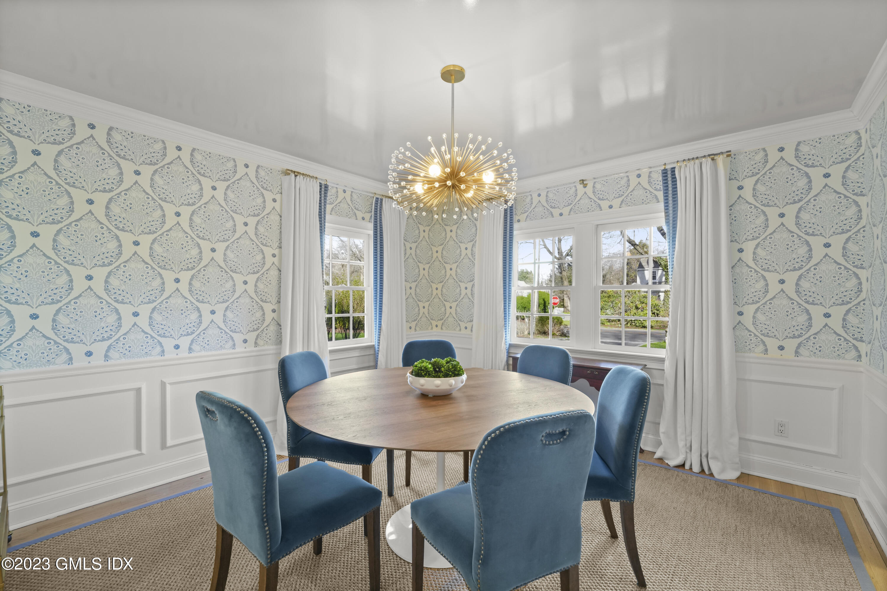 46 Terrace Avenue Riverside, CT 06878 - Photo 5 of 17 a view of a dining room with furniture and window