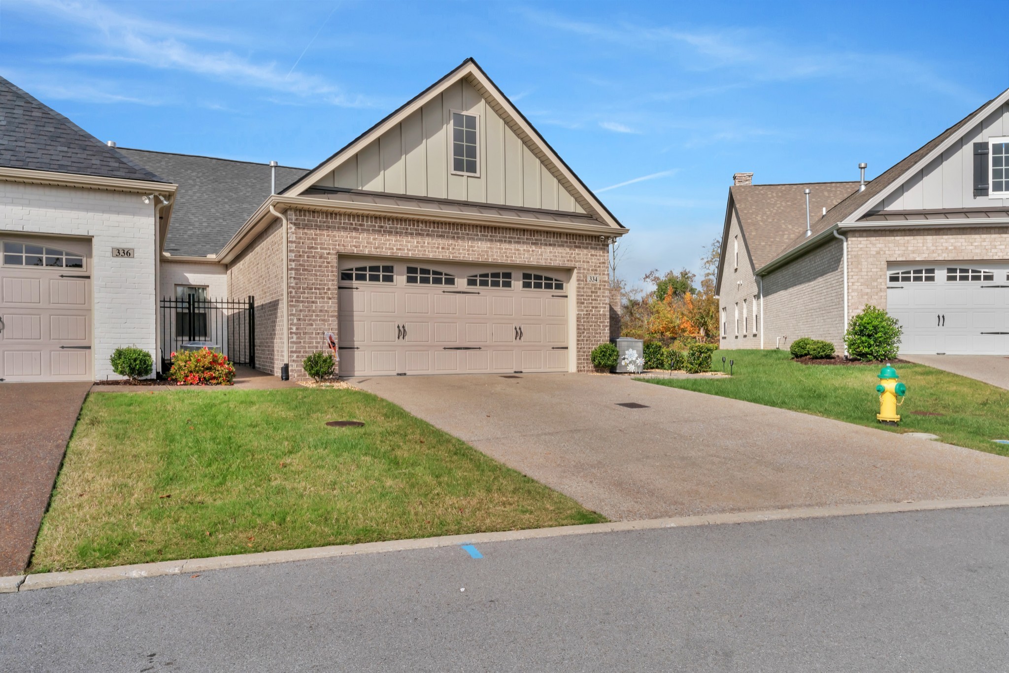 334 Buckner Cir Mount Mount Juliet, TN 37122 - Photo 36 of 44 a front view of a house with a yard and garage