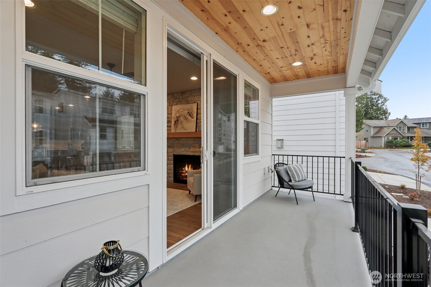 18 160th Place Southeast Bothell, WA 98012 - Photo 12 of 32 a balcony with furniture and a potted plant