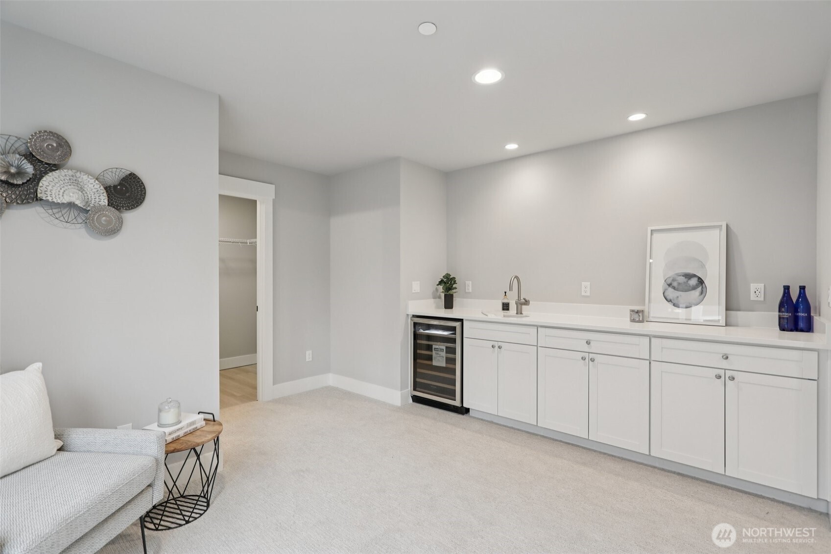 18 160th Place Southeast Bothell, WA 98012 - Photo 27 of 32 a spacious bathroom with a granite countertop sink mirror and vanity