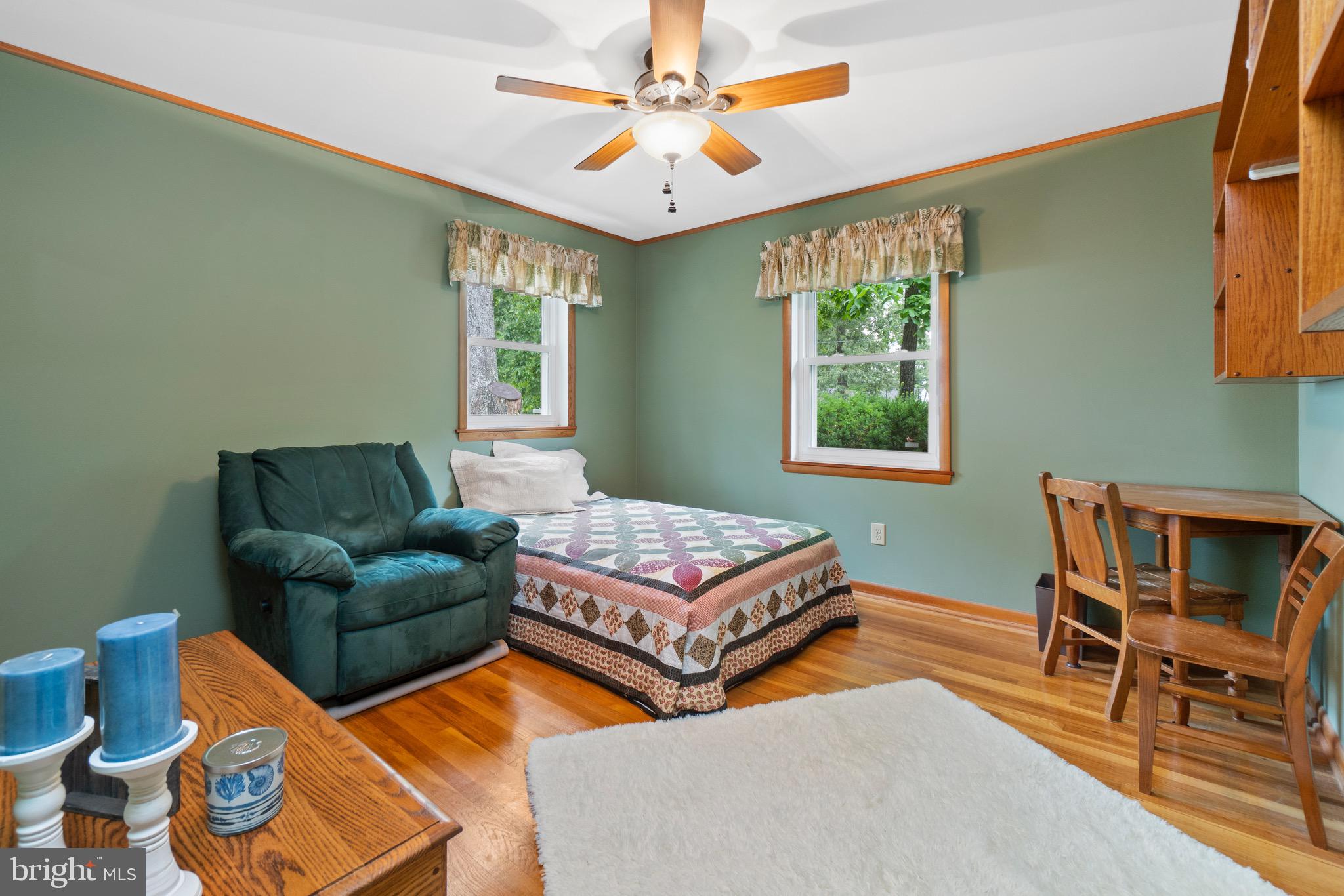 815 Lucky Road Severn, MD 21144 - Photo 20 of 40 BR # 2 also has HW & ceiling fan - blt-in excluded