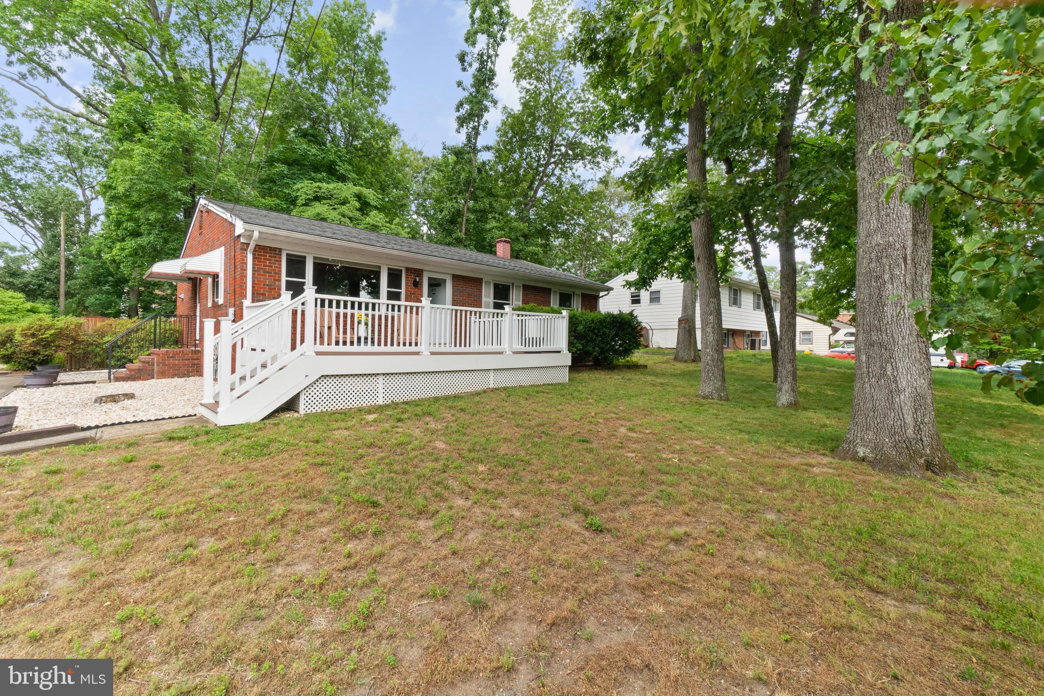 815 Lucky Road Severn, MD 21144 - Photo 4 of 40 Amazing low maintenance deck on front
