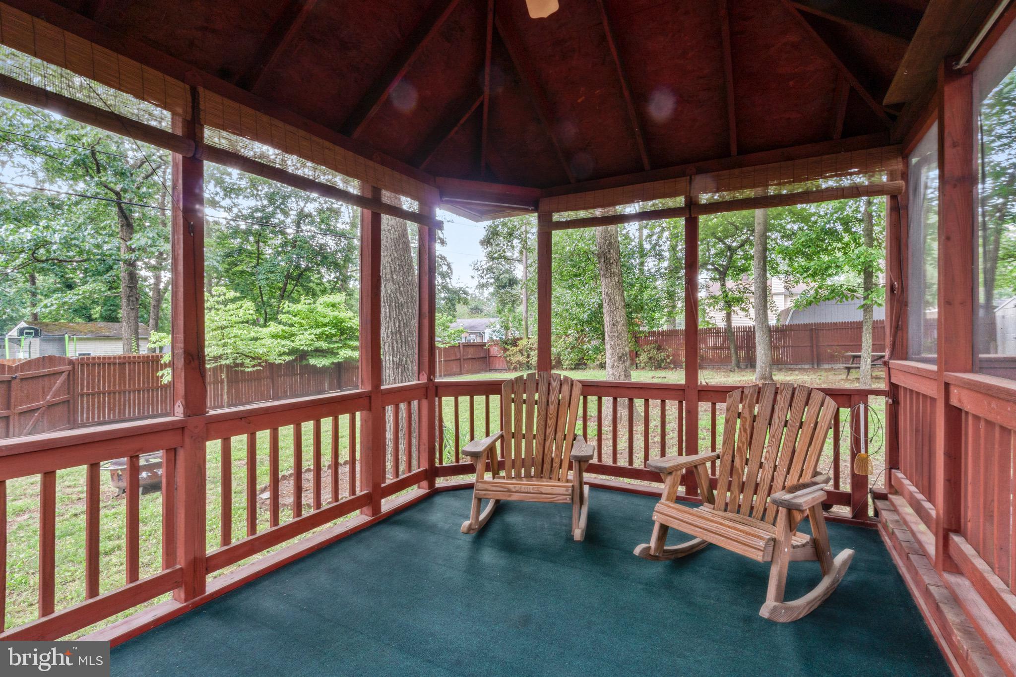 815 Lucky Road Severn, MD 21144 - Photo 34 of 40 Gazebo on deck area-perfect for seasonal dining