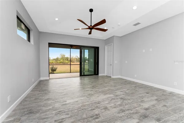 wooden floor in an empty room