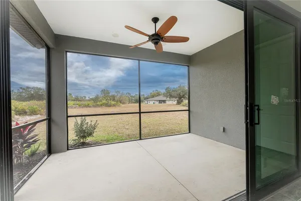 a view of a house with a patio