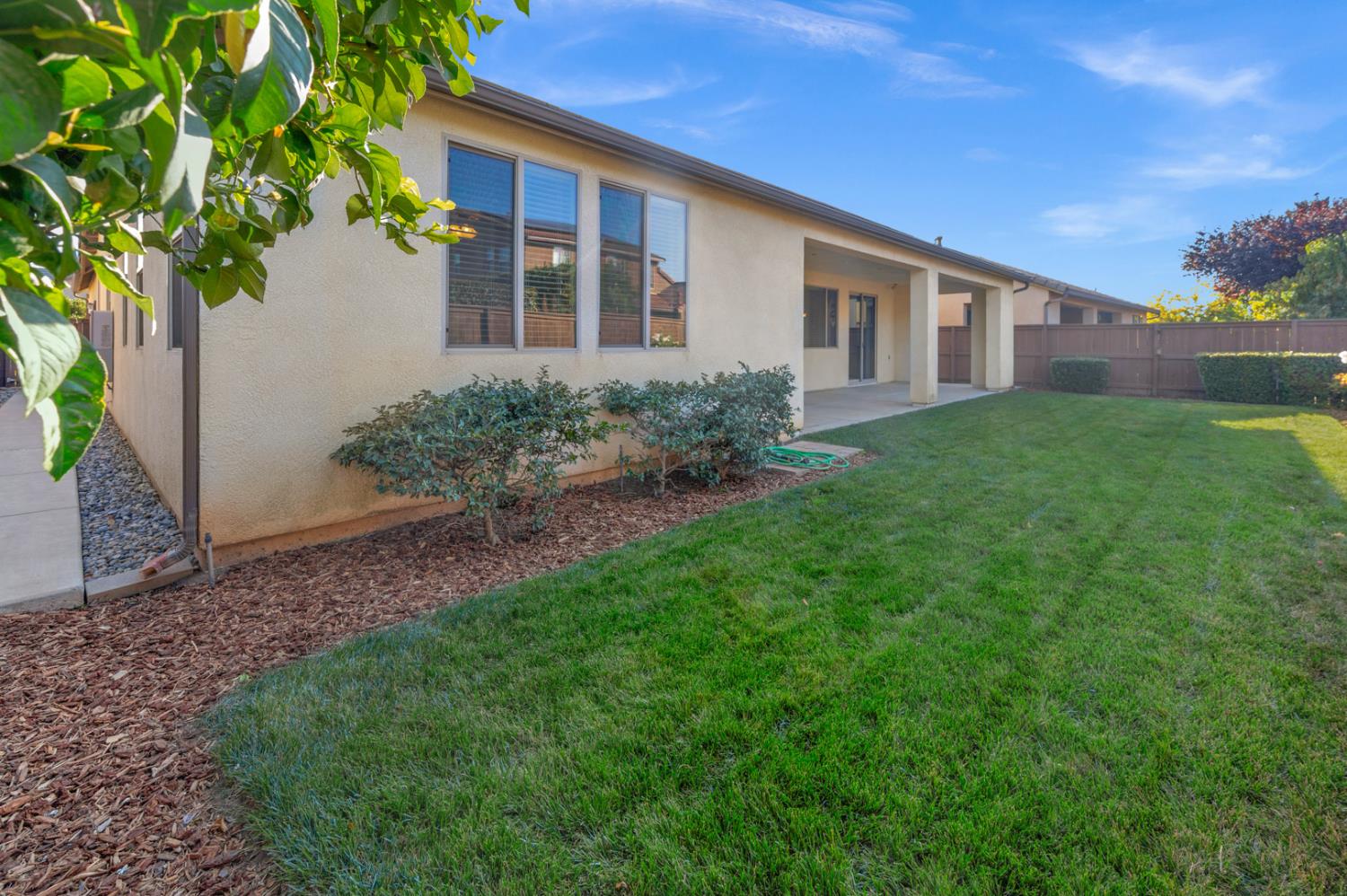 3267 Portals Avenue Clovis, CA 93619 - Photo 57 of 69 a view of a house with backyard and a garden
