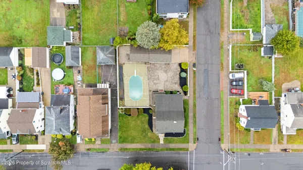 aerial view of multiple house