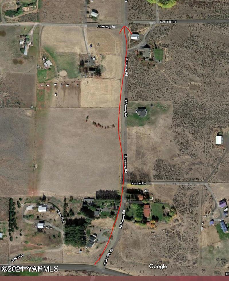 Nka Slavin Road Yakima, WA 98903 - Photo 2 of 4 an aerial view of a house