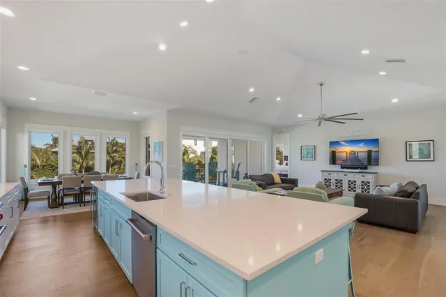 a bedroom with a bed and a lamp