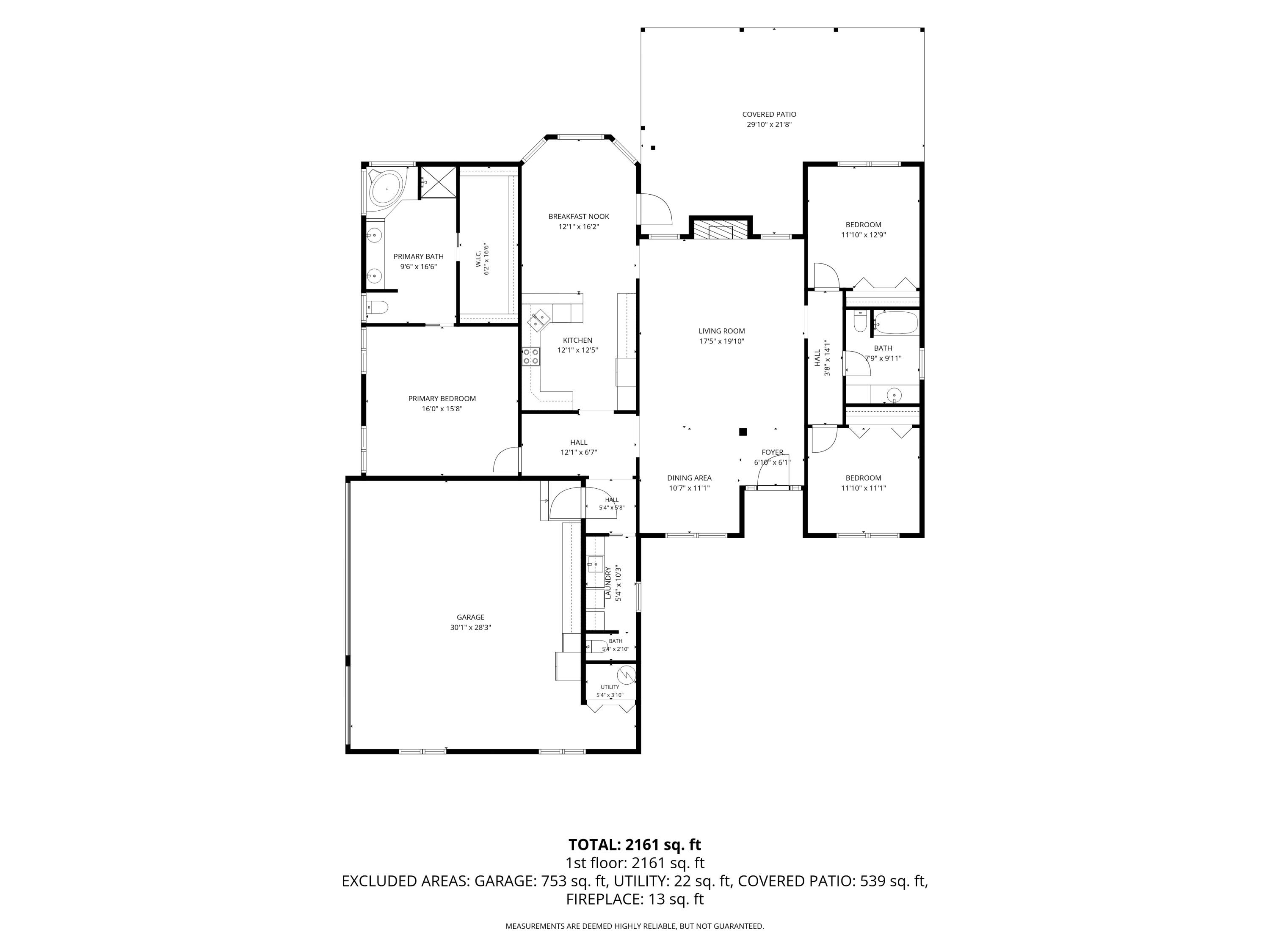 13 Holly Lane Reeds Spring, MO 65737 - Photo 29 of 29 1-Floorplan_1