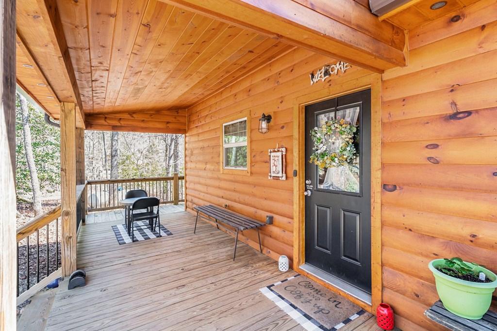8020 Cutcane Road Mineral Bluff, GA 30559 - Photo 10 of 35 Front porch