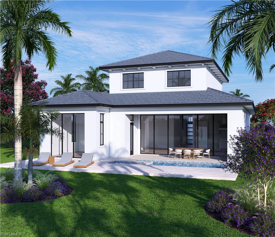 1102 9th Avenue North Naples, FL 34102 - Photo 16 of 17 Rendering Back