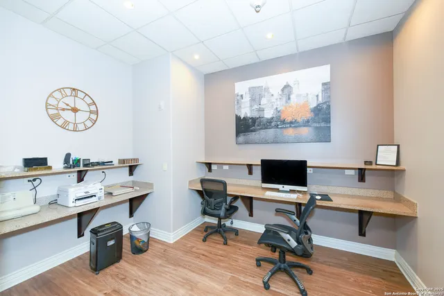 a view of swimming pool with outdoor seating