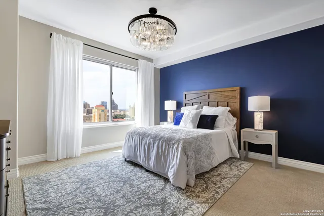 a city view from a balcony