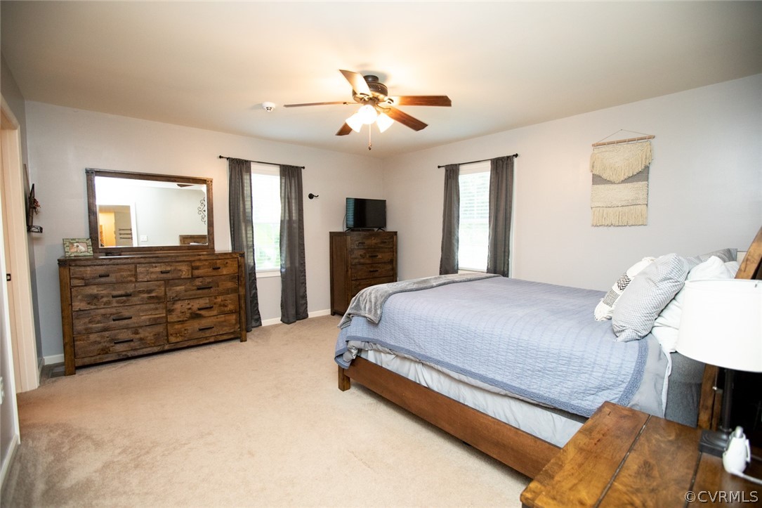 135 Mil-Scott Road Farmville, VA 23901 - Photo 19 of 46 a bed room with a bed and a dresser