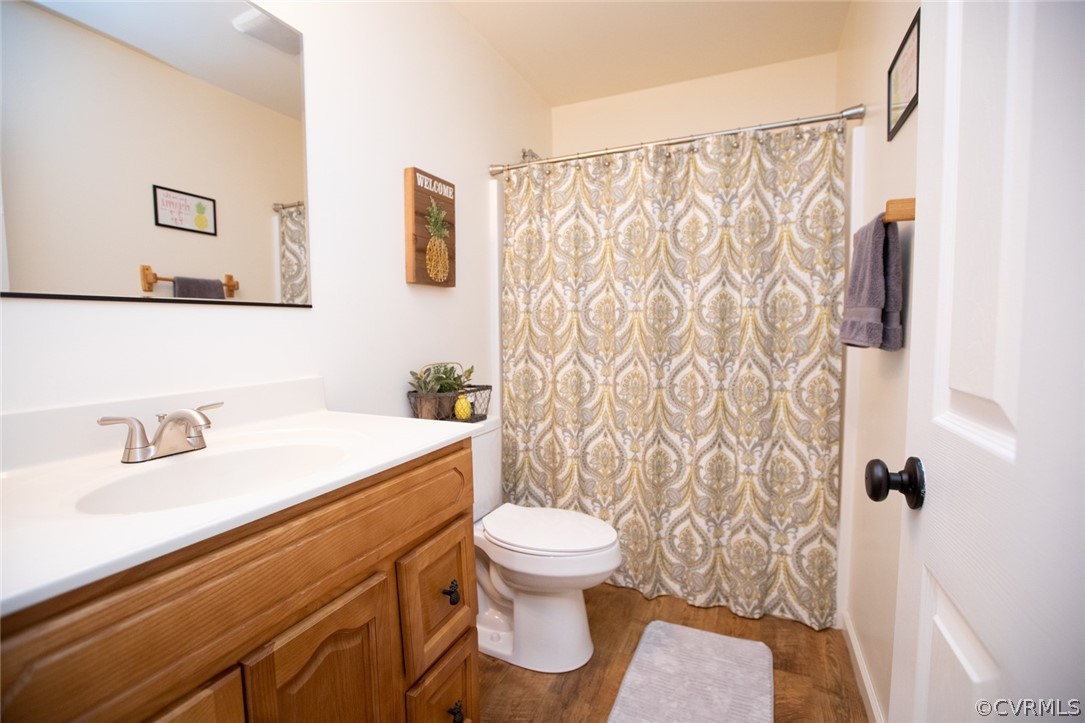 135 Mil-Scott Road Farmville, VA 23901 - Photo 30 of 46 a bathroom with a sink toilet and shower