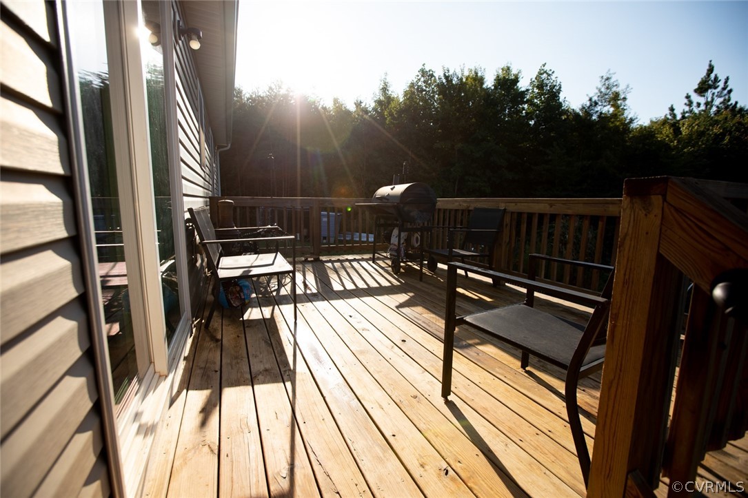 135 Mil-Scott Road Farmville, VA 23901 - Photo 36 of 46 a view of balcony deck and patio