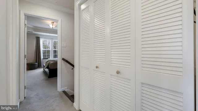 a view of a corridor