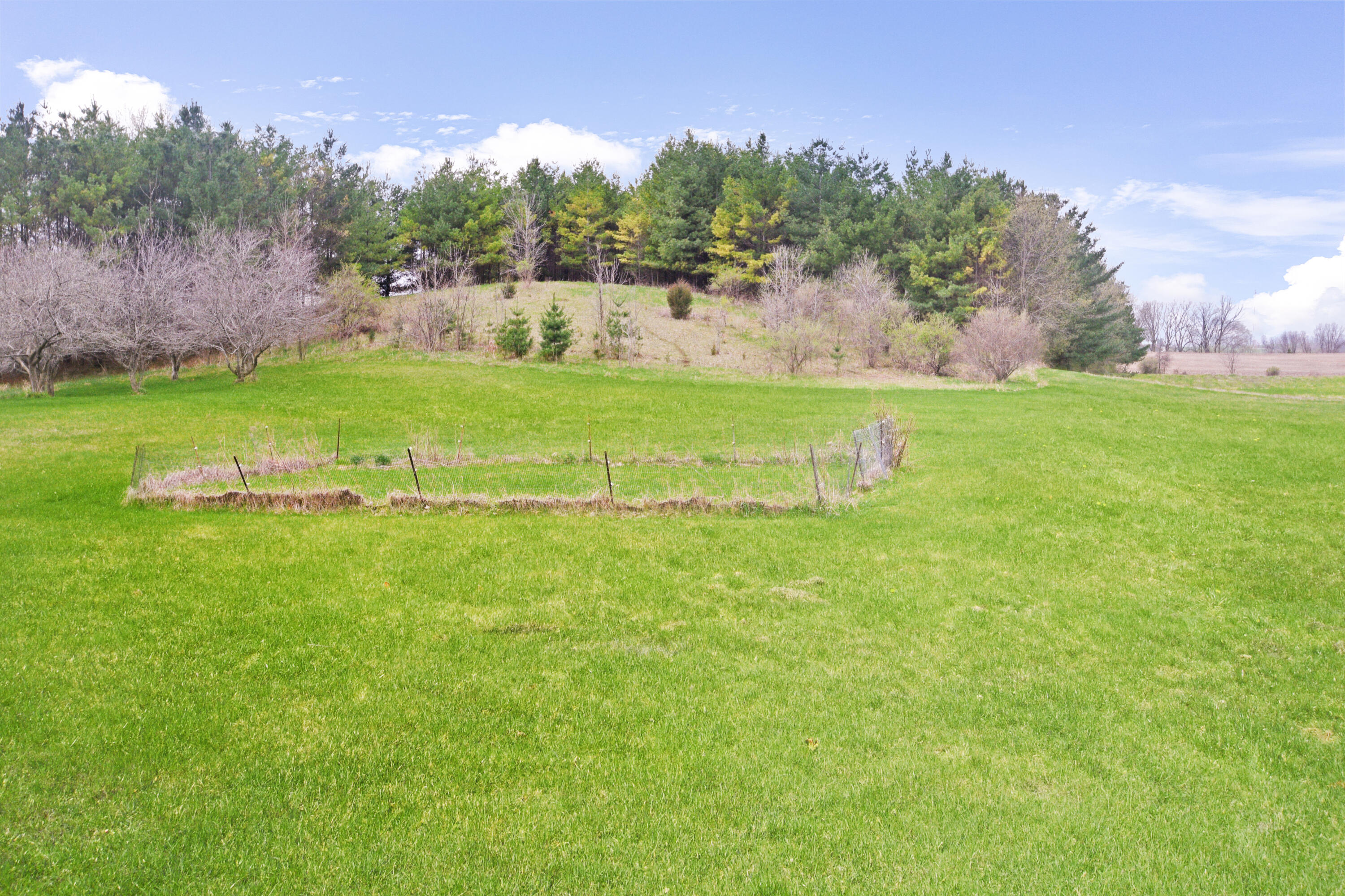6909 Town Line Road Addison, WI 53090 - Photo 19 of 26 Backyard View