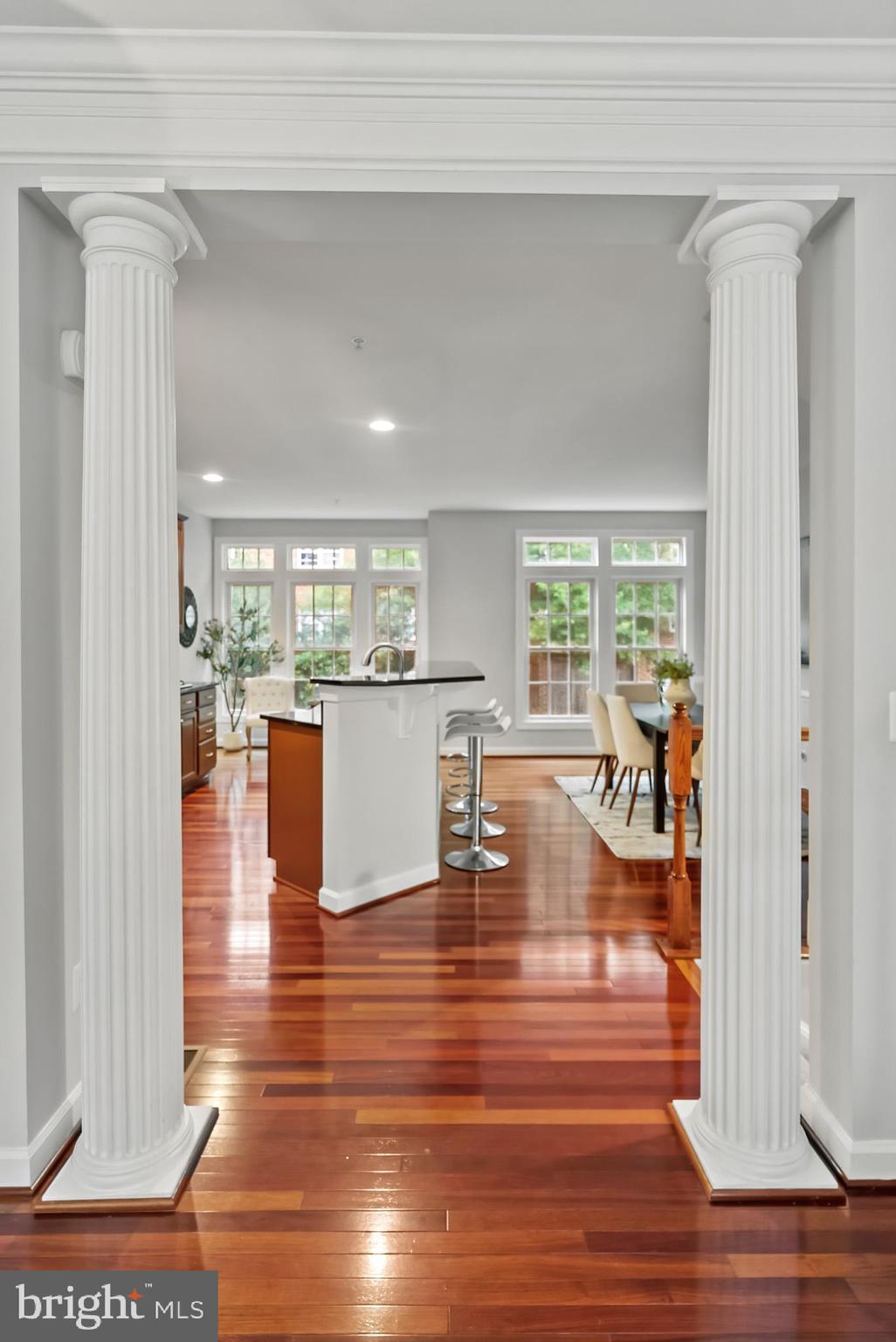 904 West Glebe Road Alexandria, VA 22305 - Photo 27 of 38 a room with lots of furniture and wooden floors