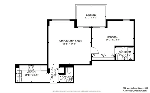 $598,000 | 872 Massachusetts Avenue, Unit 303, Cambridge, MA 02139